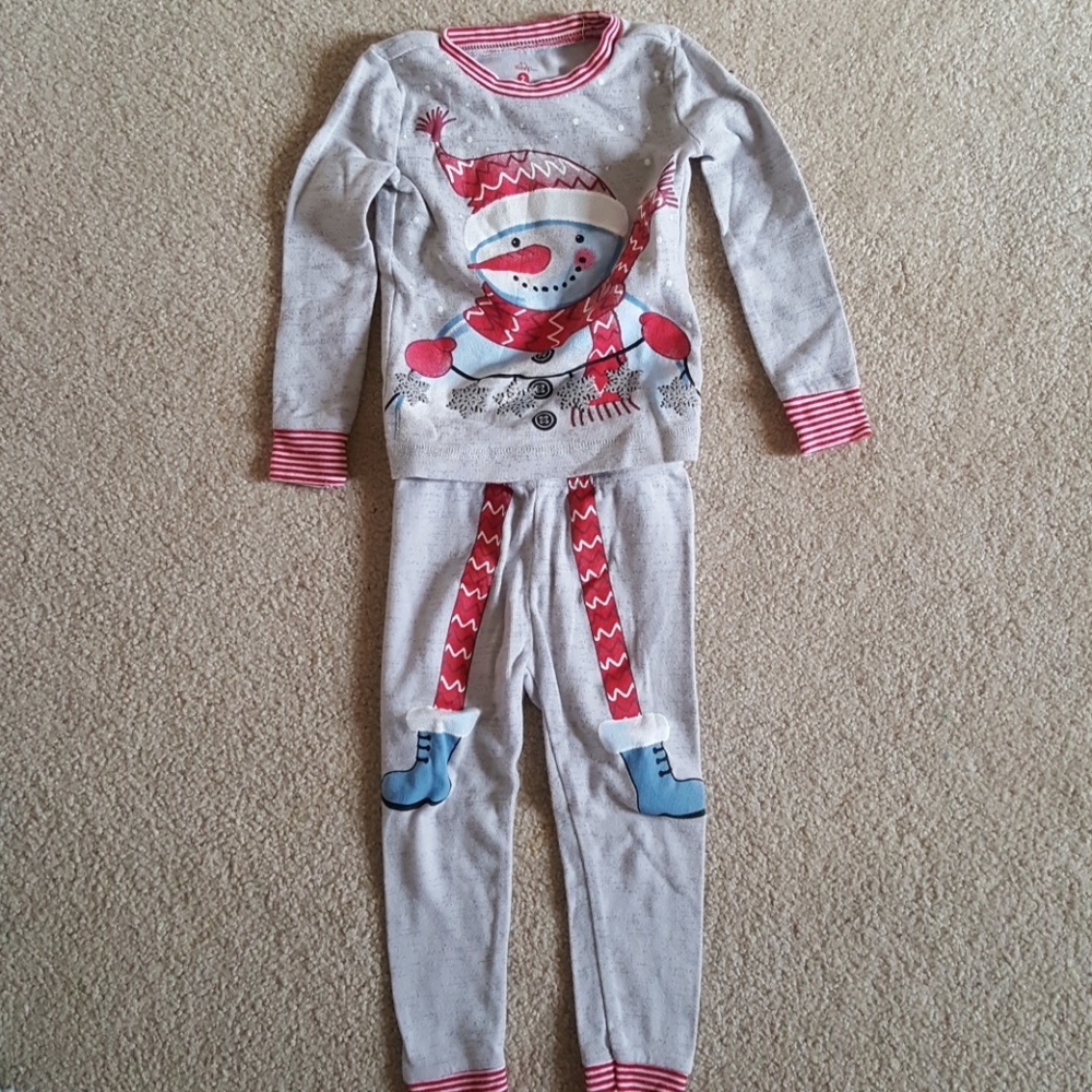 Snowman Pajama Set